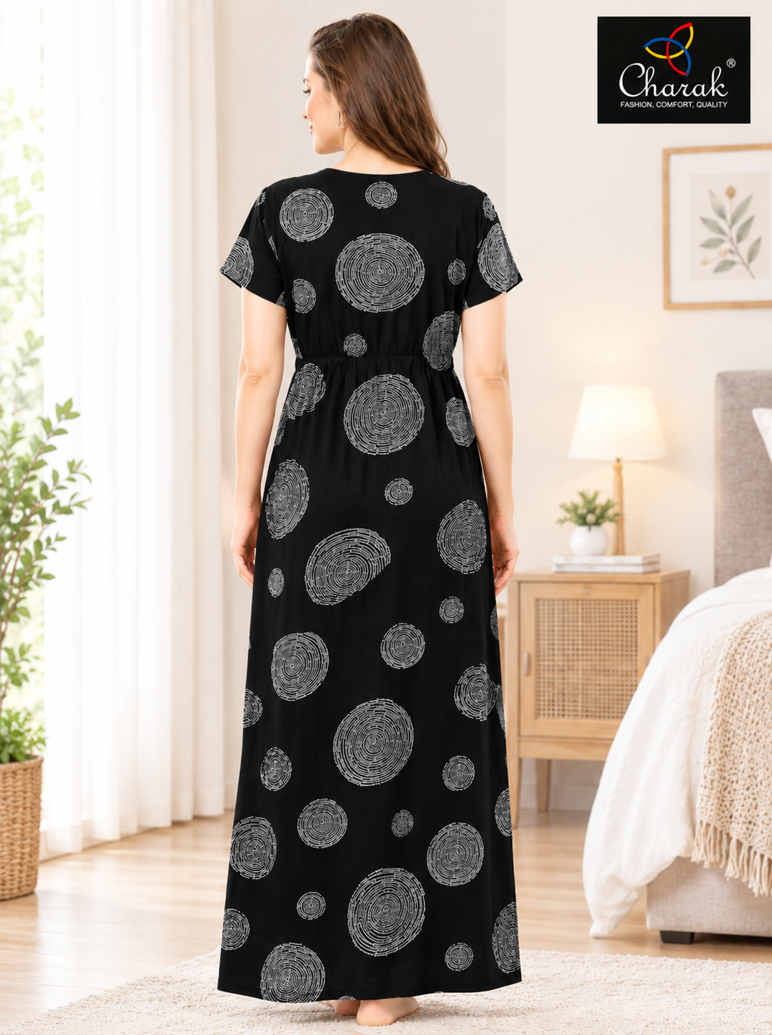 Heavy Rayon Long Ghear ( Charak)