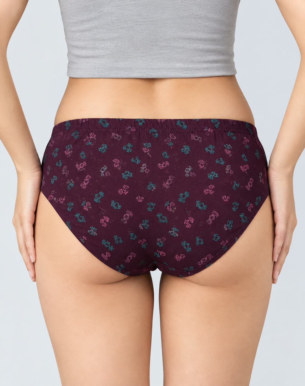 Combed Cotton Milton Panties ( Pak of 3)