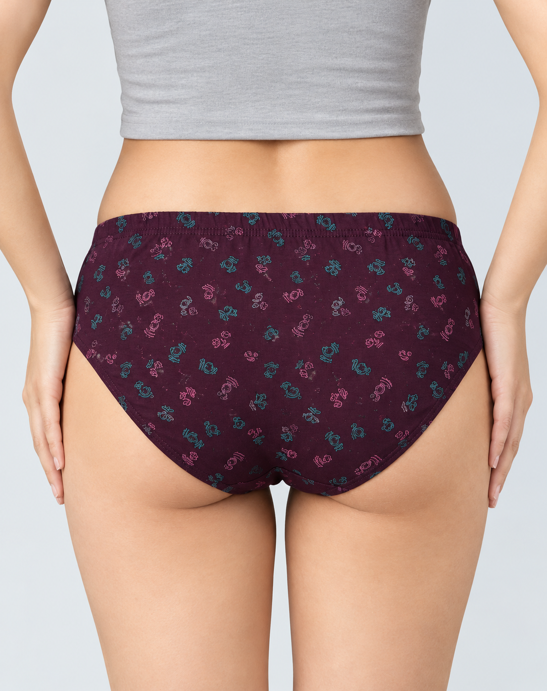 Combed Cotton Milton Panties ( Pak of 3)