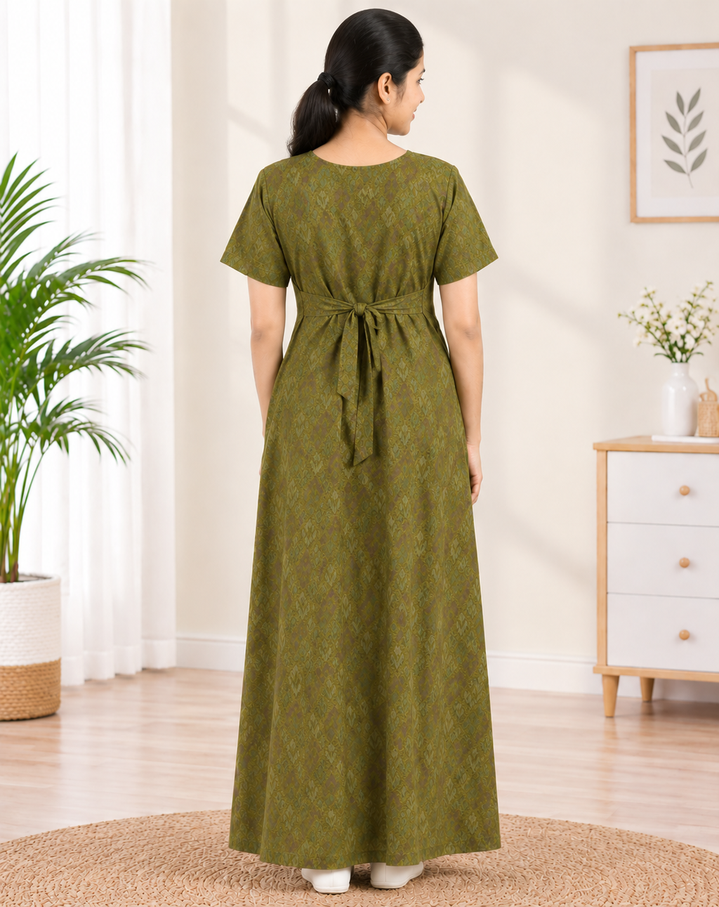 Feeding Frock Model Nighties