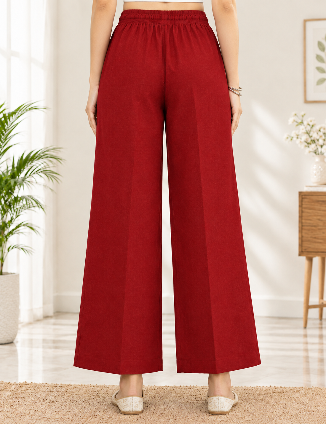 Rayon Palazzo Pants