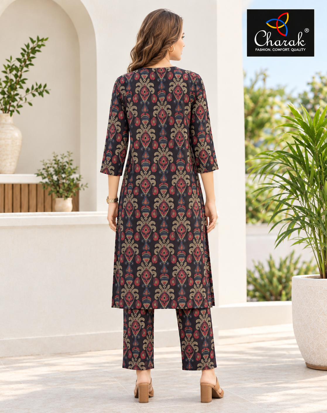 Charak Pure Cotton Co-Ord Set