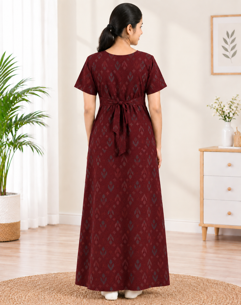 Feeding Frock Model Nighties