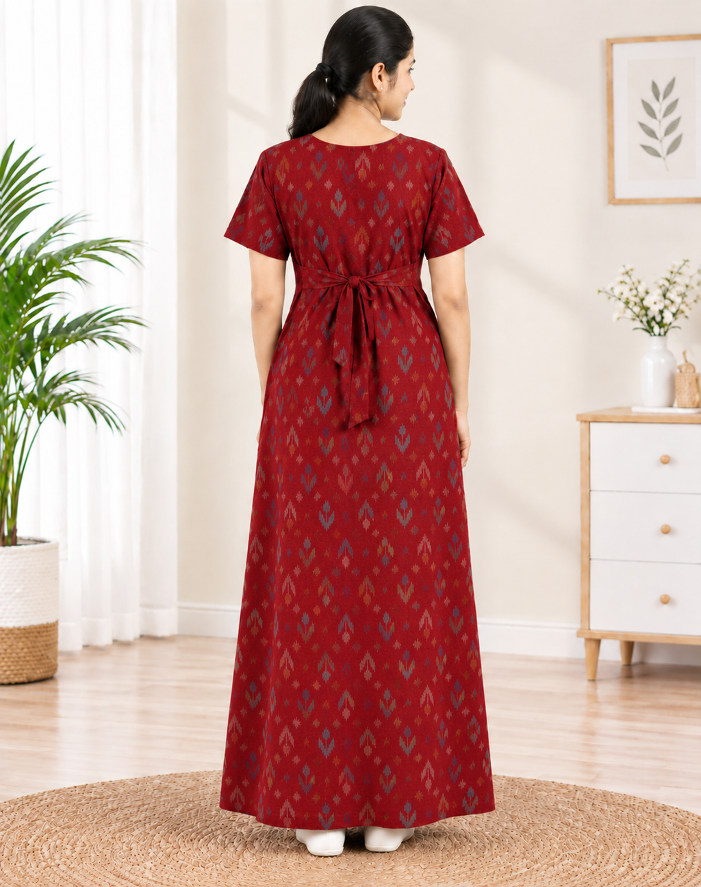 Feeding Frock Model Nighties