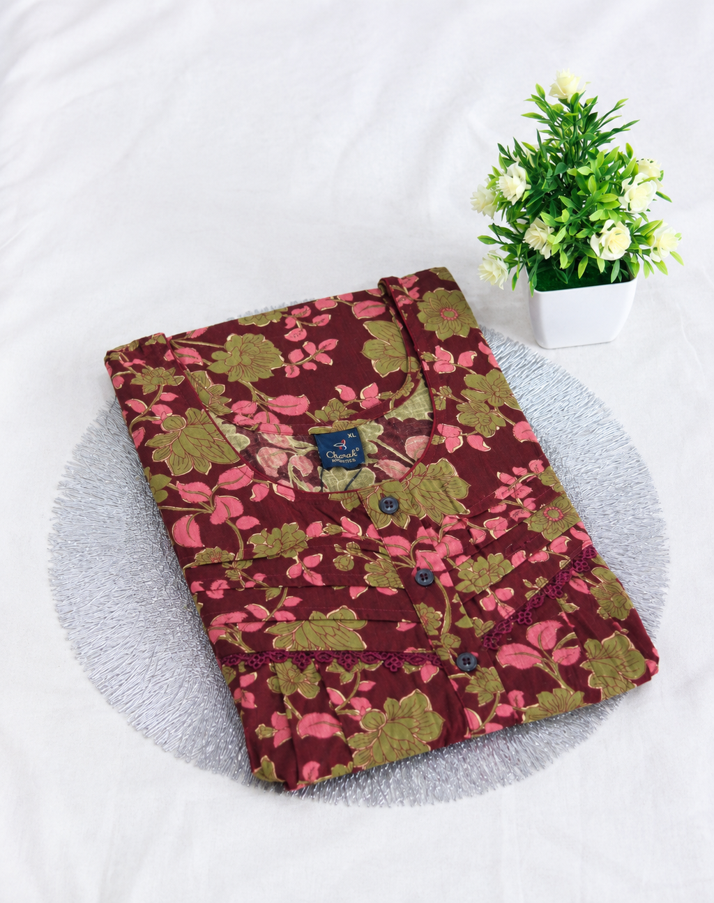 Kalamkari Cotton Nighties