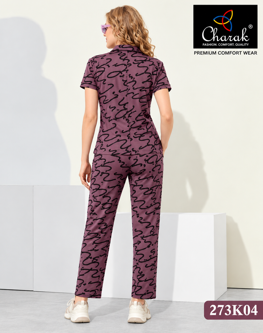 Charak Coller Night Suit