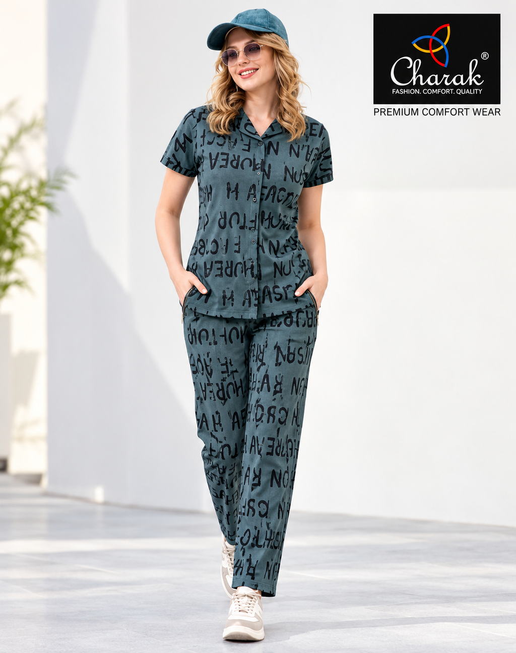 Charak Coller Night Suit