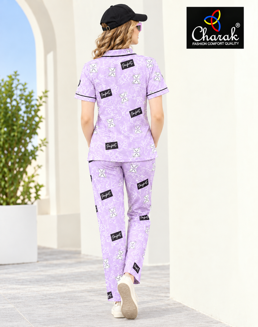Charak Coller Night Suit