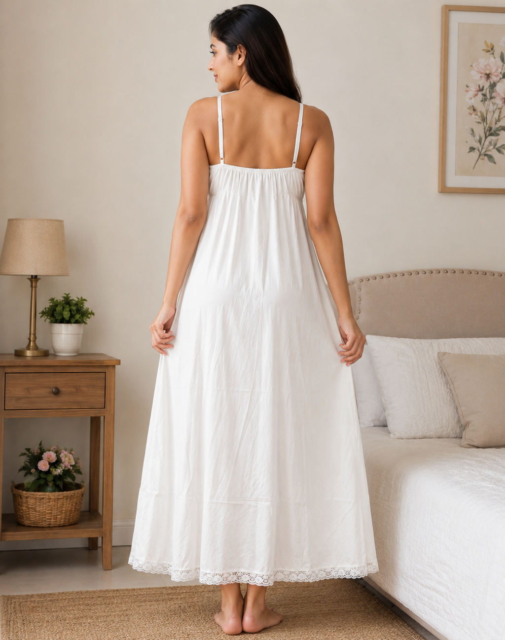Shimmi Bra Type Nighty