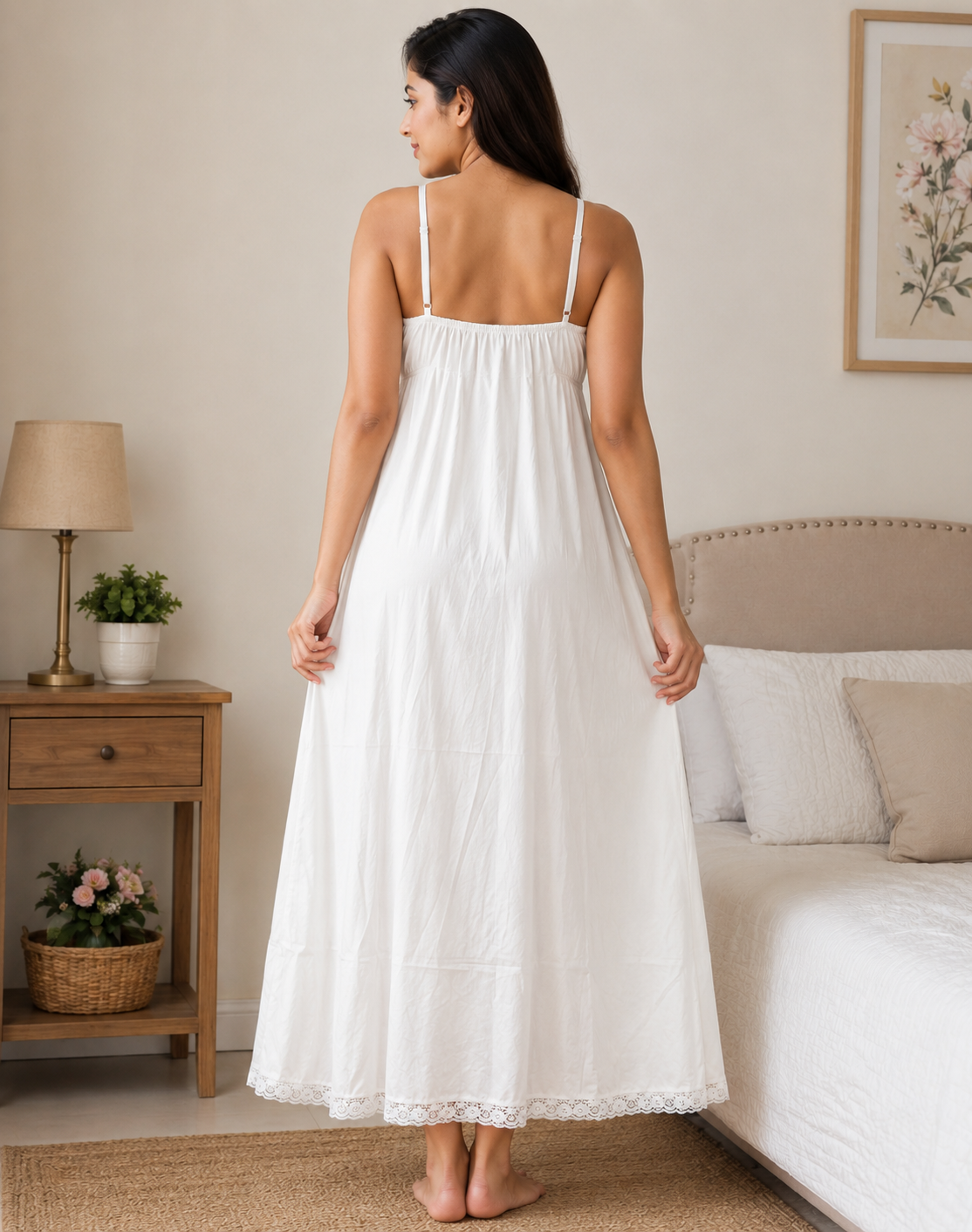 Shimmi Bra Type Nighty