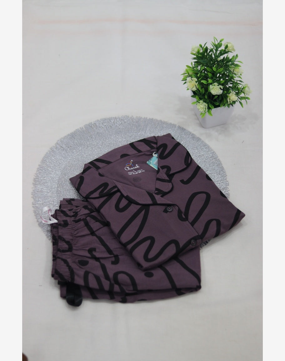 Charak Coller Night Suit