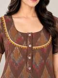 Pure Cotton 3 Button Nighties ( Balaji)