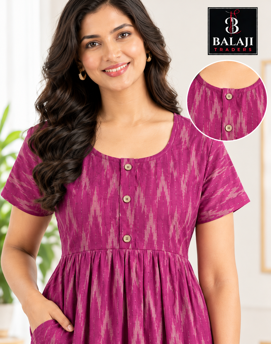 Full Length Cotton Frock Nighties