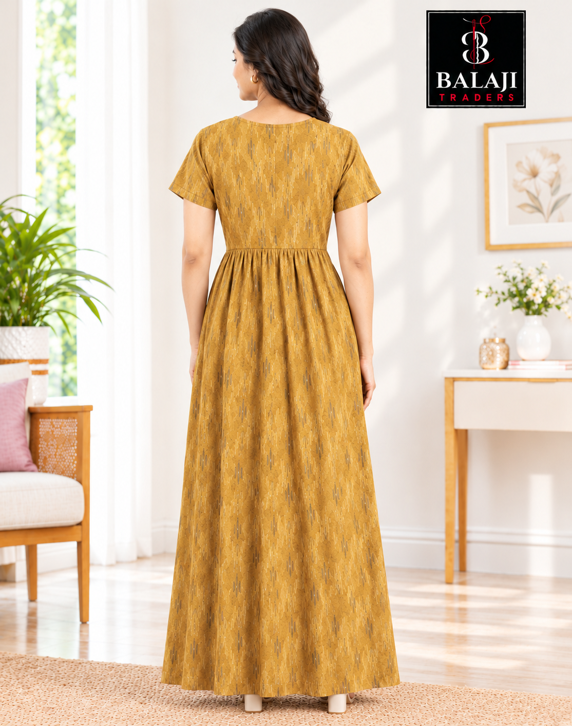 Pure  Cotton Frock Nighties