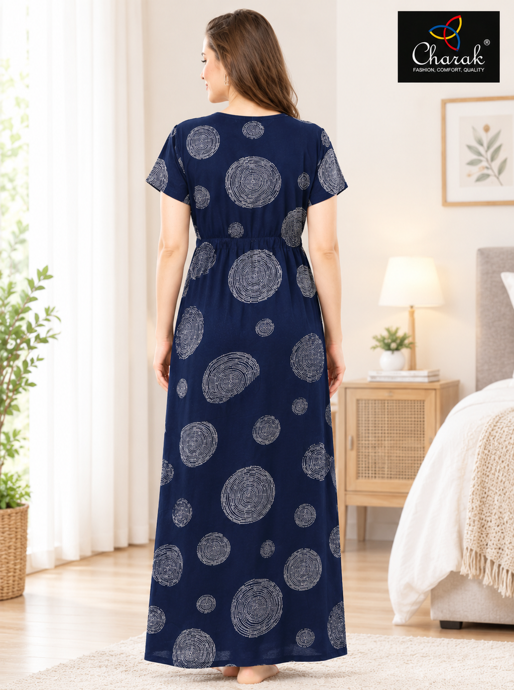 Heavy Rayon Long Ghear ( Charak)