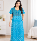 Mirror Work Nightys Turkish Blue