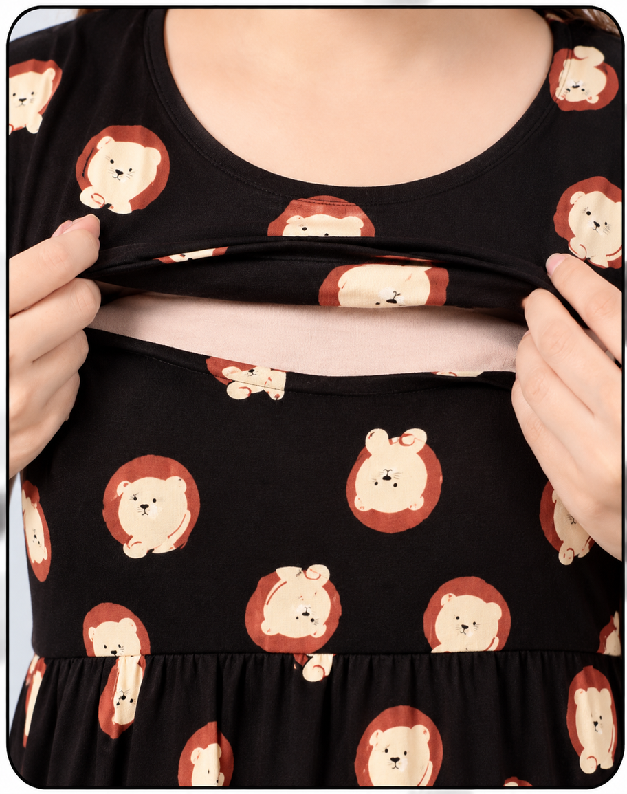 Zipless Short Nighties ( Charak)